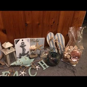 Beach bathroom decor